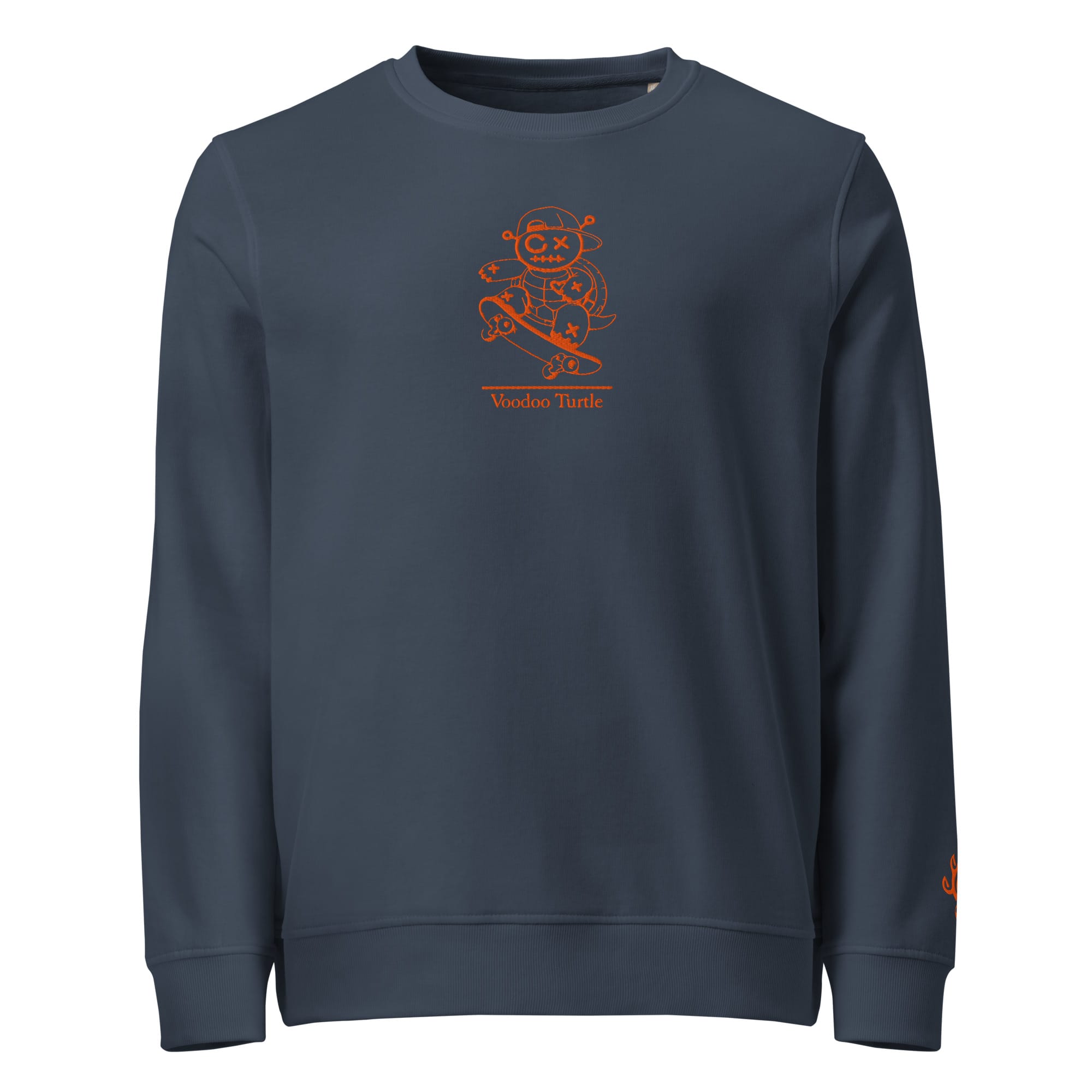 Vudu Skater turtle embroidered sweatshirt