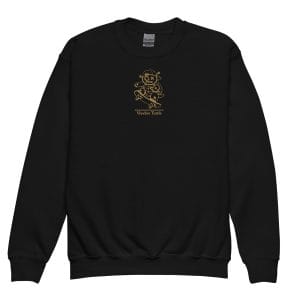 Voodoo Skater Turtle embroidered sweatshirt (Youths)