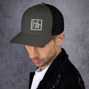 Voodoo Turtle Embroidered Stamp Trucker Cap
